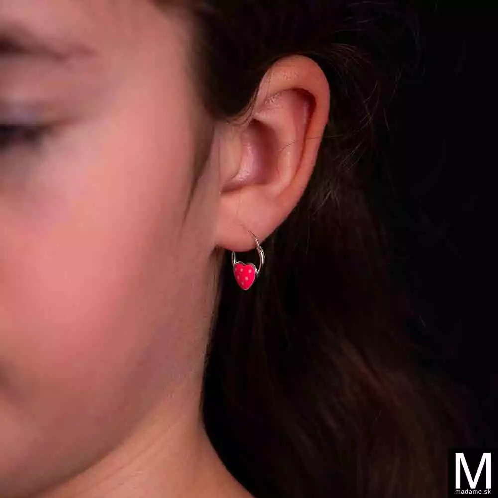 Strieborné krúžky so sriečkami